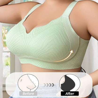 Large Size Full Cup Wireless Comfort Jelly Bonded Bra