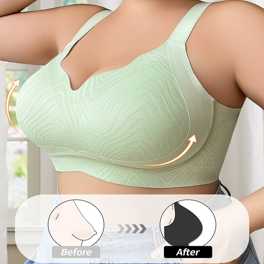 Large Size Full Cup Wireless Comfort Jelly Bonded Bra